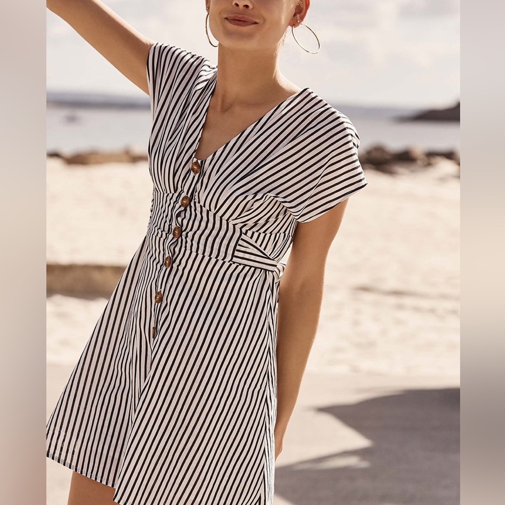 Cotton On Jennifer stripes dress